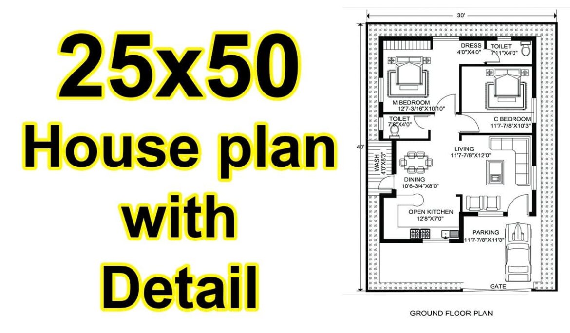 5 Marla House Plan with Smart Layout and Design