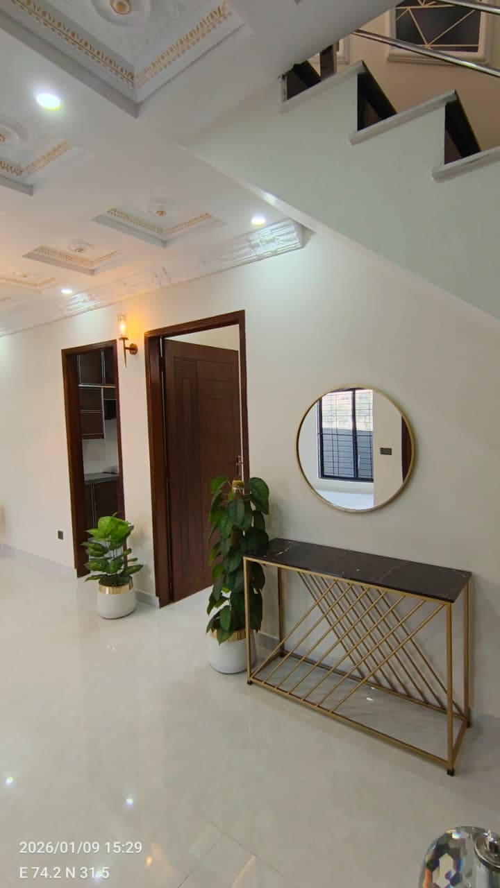 5 Marla House for Sale in Tulip Overseas Block, Park View City Lahore | Model House Style
